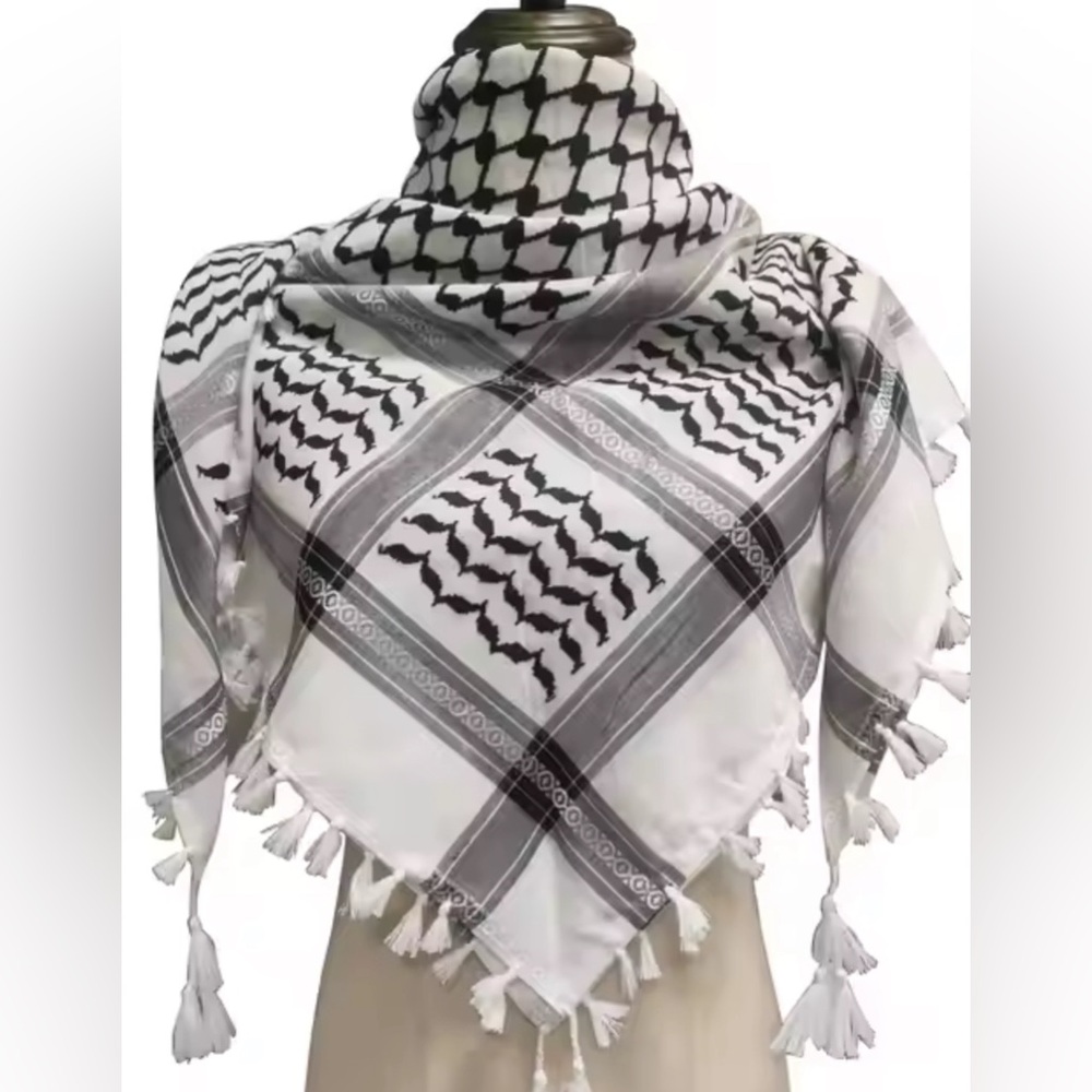 Keffiyeh Arab Palestinian Scarf Kuffiyeh - Picture 2 of 6